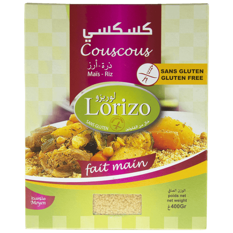 Couscous Moyen Sans Gluten Lorizo Green Bee