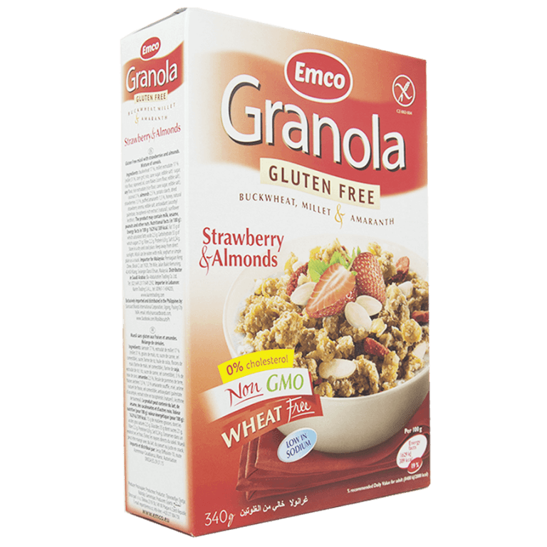 Granola Fraise Amande Emco Green Bee