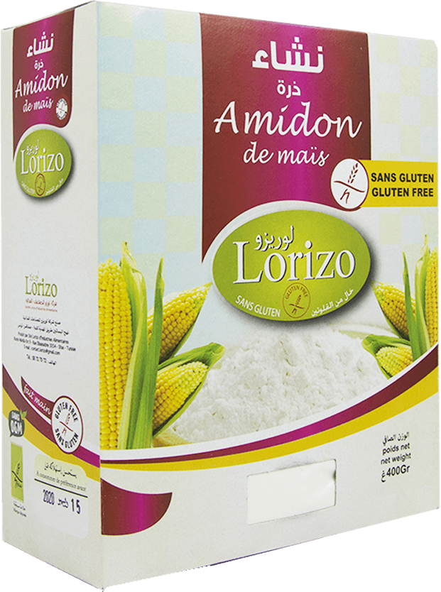 Amidon de maïs 400gr - Lorrizo