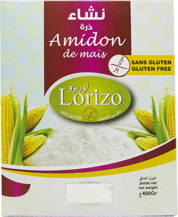 Amidon de Maïs Sans Gluten 400g - Lorizo